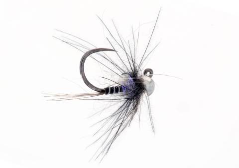 Jiggy Soft Hackle Midge Nymph - Black